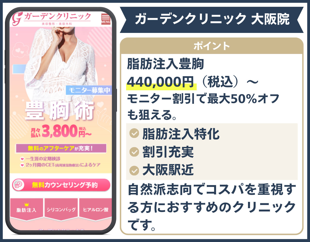 ガーデンクリニック大阪院