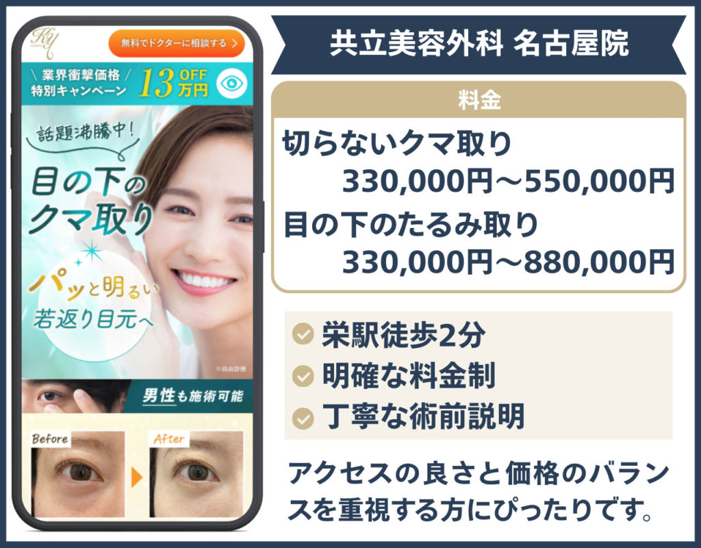共立美容外科 名古屋院